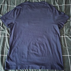Polo Ralph Lauren Embroidered Logo Custom Slim Fit T-shirt (Blue) – XL