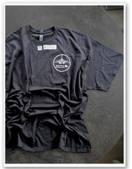 Dassault Rafale Fighter Jet T-Shirt – Embroidered Badge & Jet Views Back Print