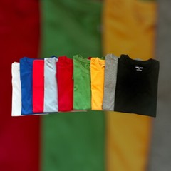 UNI TEE Mens Short Sleeves Heavy Weight 100% Cotton 8oz S-3XL CREW Neck T-Shirt