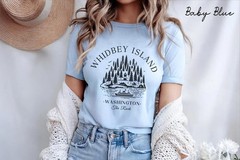 Whidbey Island Shirt Travel Gift for Washington Trip Lovers Souvenir Tee
