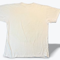 Smiley Face Graphic T-Shirt Stedman Classic Jump Around Mens Cream Green Large