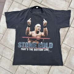 Vintage WWF Stone Cold Steve Austin 1998 Wrestling T-shirt Size Large Changes L