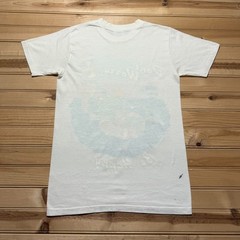 Vintage 80s Bahamas Swimming Don’t Worry Be Happy Alligator Shark T-Shirt Medium