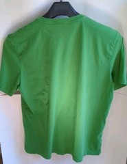 APPLE Official MAC Computer Store Employee GREEN Tech Staff T-Shirt Size LARGE