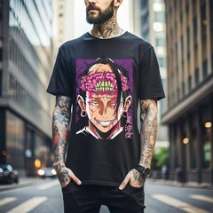Geto T-shirt Jujutsu Kaisen Suguru Gojo Satoru JJK Girl Horror Anime All Size078