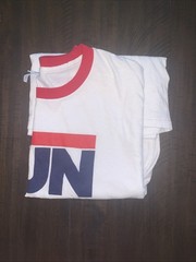 RUN DAT PNC (RED & BLUE) Large Made In Honduras