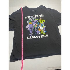 DC Comics Originals The Joker Catwoman Riddler Gangsters T Shirt 3XL Black