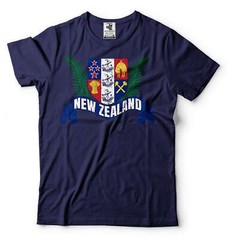 New Zealand Unisex Shirt New Zealand Country Flag Logo Shirt New Zealand Shirt