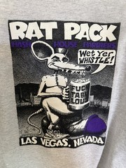 Rare OG Vulgar Rat Nuts Hash House Rat Pack Sweatshirt bone Size Small Y2K
