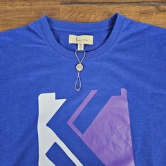 Vintage Karl Kani Shirt Mens 2XL Blue Large Embroidered RARE The Original T NEW