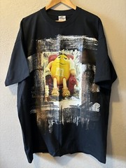 Pro America TND Club Super Heavy T Shirt 2XL Tall Yellow M&M Rap Eminem Tupac