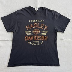 Harley Davidson T-Shirt Men’s XL Polar Bear Farthest North Outpost Fairbanks AK