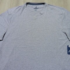 JOHNNIE O Mens XL COURSE T SHIRT PERFORMANCE GOLF SHORT SLEEVE SEAL GREY