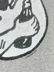 Supreme Molotov Tee Heather Grey Size M SS18 T-Shirt