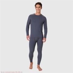 Hanes Men’s Thermal Long Sleeve Performance Shirt – Dark Gray S *SEE DEAL!!!*