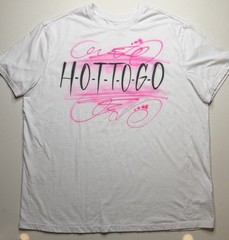 Goodfellow & Co Every Wear Tee XL White Chappell Roan Airbrushed Hot To Go