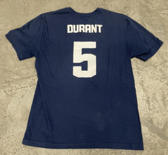VNTG Nike Kevin Durant Team USA #5 Olympic Basketball Navy T Shirt Medium Rare