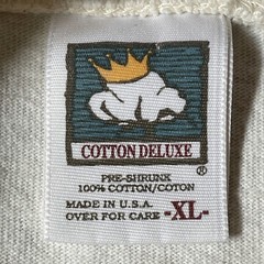 Cotton Deluxe Mens XL Made In USA Skeleton Cowboy On Horse Long Sleeve T-Shirt