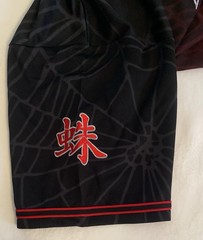 The Amazing Spider Man Baseball Jersey Mens XL Black Red Marvel Comics 2001 NWOT
