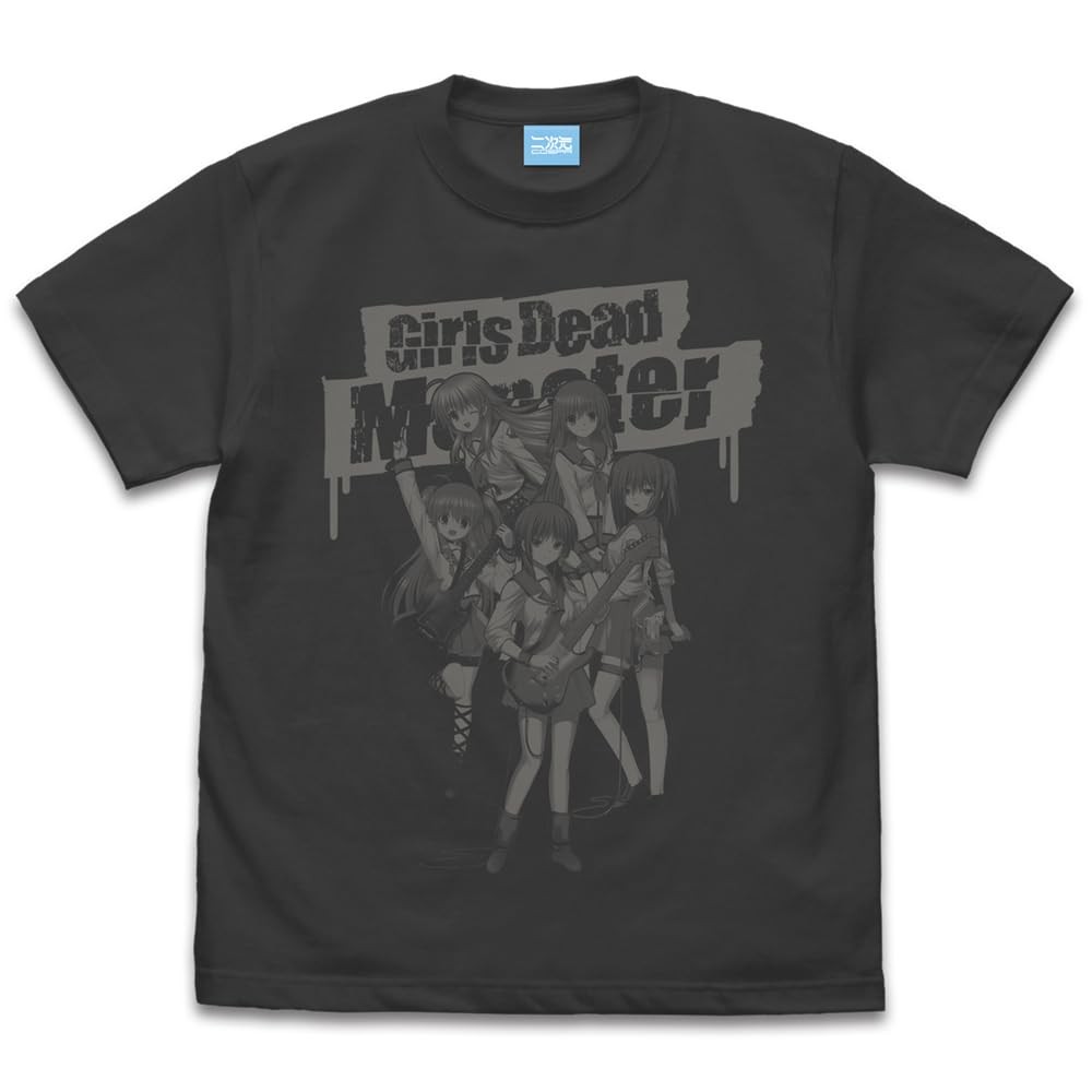 COSPA Angel Beats! Girls Dead Monster Live T-Shirt, Size L, SUMI, Cotton