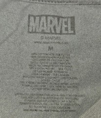 Mens Marvel Captain America Short Sleeve T Shirt Gray Medium