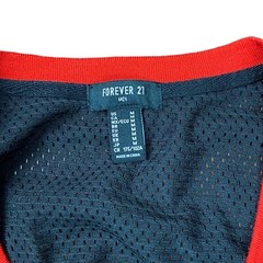 Forever 21 1994 Rose World Wide Scoop Neck Sleeveless Black Tank Top Size Medium