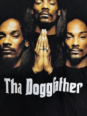 Snoop Dogg Tha Doggfather Death Row Records Graphic Tee Black Men’s Size M…