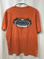 Panama Jack Orange Large Cotton T Shirt T8