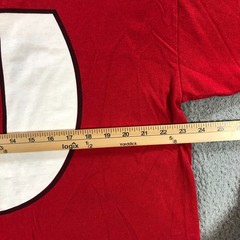 vtg 90’s underdog cartoon T shirt mens XL red dog single stitch bottom 1996