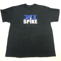 Spike Wireless Vintage Gaming Tech Black Double Sided T Shirt Mens Size XL