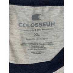 Men’s Colosseum Go Big Blue Michigan Raglan T-Shirt, Size XL