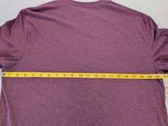 APT.9 Premier Flex Maroon V-Neck T-Shirt Large Lightweigh