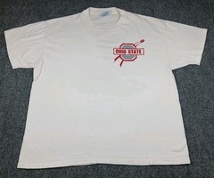 Vintage Ohio State Rose Bowl 80’s T Shirt Mens Size XL NCAA College Football