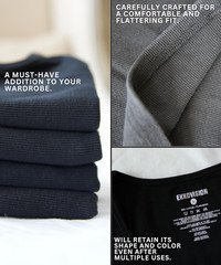 Men’s Cotton Spandex Tank Tops Ribbed Fabric Comfortable Durable Beaters