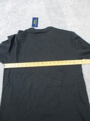 Polo Ralph Lauren Shirt Mens Medium Black Cotton Pullover New *