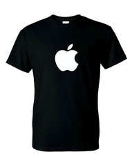 New Apple Logo T Shirt 9-Colors Gildon Cotton T-Shirts