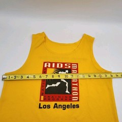 Vintage 2001 Honolulu Marathon Aids Training Program Sleeveless Top Sze M