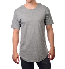 LUCKY BASTARDS CONTEMPORARY LONG MODERN T SHIRT 3 COMBO EXTENDED ELONGATED SCOOP