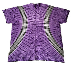 *New* 2XL – Sm Handmade Tie Dye, Violet Black Bender, Crew or V-Neck