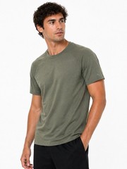 Kenneth Cole Active T Shirt Green Mens Small Short Sleeve Cotton