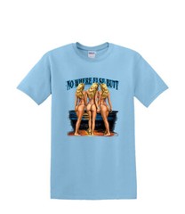 t-Shirt S to 2xl 3xl – NOWHERE else BUTT BEACH resort sexy pinup bikini humor