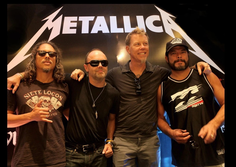 METALLICA Rock Band Rock Music Black T-Shirt
