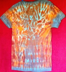 HANES SIZE MEDIUM 100% Cotton Tye Dyed Shirt Pre-washed WON’T FADE VERY SOFT