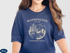Washington Shirt Travel Gift for Washington Trip Lovers Souvenir Tee