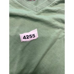 Polo Ralph Lauren Men’s Green V Neck T Shirt XL TG Classic Fit Cotton
