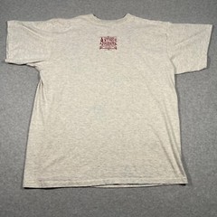 Vintage Golfer Shirt Adult Extra Large Gray Single Stitch Men 90s Antique Person