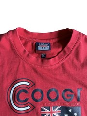 Vintage Y2K COOGI Australia Graphic Short Sleeved T-Shirt Size XXL