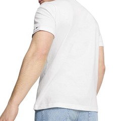 PUMA Bmw M Motorsport Car 2 Graphic Crew Neck Short Sleeve T-Shirt Mens White Ca