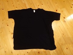 OPROJECT Oversized T-Shirt Black Free Size Relaxed Fit