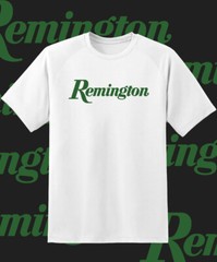 Remington Firearms Green Logo shirt 6 Sizes Youth Med- Adult 6XL! Fast Ship!